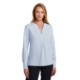 Brooks Brothers® Open-Neck Polyester Satin Ladies' Blouse