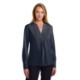 Brooks Brothers® Open-Neck Polyester Satin Ladies' Blouse