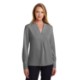 Brooks Brothers® Open-Neck Polyester Satin Ladies' Blouse