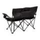 Double Seater Polyester Folding Chair