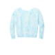 Port & Company® Beach Wash® Cotton/Poly Fleece Cloud Tie-Dye V-Neck Ladies' Sweatshirt