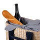 Parisian Insulated Woven Picnic Basket