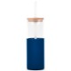 Glass Tumbler w/ Bamboo Lid, Straw, & Silicone Sleeve, 18oz.