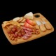 Three-Piece Bamboo Cheese Board Set
