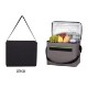 Brighton Heathered Polyester 8 Can Cooler Bag
