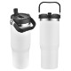 Tollara Vacuum Insulated Tumbler w/ Flip Top Spout, 30oz.