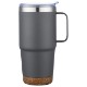 Cortina Vacuum Insulated Travel Mug w/ Cork Base, 24oz.