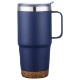 Cortina Vacuum Insulated Travel Mug w/ Cork Base, 24oz.