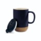 Valo Ceramic Lidded Mug, 14oz.