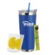 Sugar Free 4C® Tea 2 Go® Packet, Candy Lemon Slices & Tumbler w/ Straw Set
