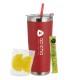 Sugar Free 4C® Tea 2 Go® Packet, Candy Lemon Slices & Tumbler w/ Straw Set