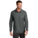 TravisMathew® Oceanside Cotton/Poly Heather Long Sleeve Men's Polo