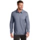 TravisMathew® Oceanside Cotton/Poly Heather Long Sleeve Men's Polo