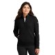 Nike® Club Fleece Tri-Blend Sleeve Swoosh Ladies' 1/2 Zip