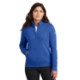 Nike® Club Fleece Tri-Blend Sleeve Swoosh Ladies' 1/2 Zip