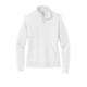 Nike® Club Fleece Tri-Blend Sleeve Swoosh Ladies' 1/2 Zip