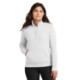 Nike® Club Fleece Tri-Blend Sleeve Swoosh Ladies' 1/2 Zip