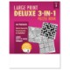 LARGE PRINT Deluxe 3-in-1 Puzzle Book
