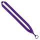 Polyester Lanyard with Metal Crimp & Split-Ring, 3/4"