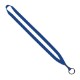 Polyester Lanyard with Metal Crimp & Split-Ring, 1/2"