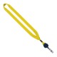 Polyester Lanyard with Metal Crimp & Retractable Badge Reel, 3/4"