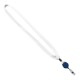 New Polyester "Shoelace" Lanyard with Retractable Badge Reel, 5/8"