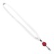 New Polyester "Shoelace" Lanyard with Retractable Badge Reel, 5/8"