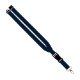 Polyester Maverick Lanyard w/ Slide Buckle Release, Silver Metal Oval & Convenience Release, 1"
