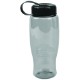 Transparent Grip Poly-Pure Sport Bottle, 27oz. - Tethered Lid
