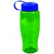 Transparent Grip Poly-Pure Sport Bottle, 27oz. - Tethered Lid