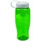 Transparent Grip Poly-Pure Sport Bottle, 27oz. - Tethered Lid