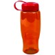Transparent Grip Poly-Pure Sport Bottle, 27oz. - Tethered Lid