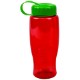 Transparent Grip Poly-Pure Sport Bottle, 27oz. - Tethered Lid