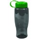 Transparent Grip Poly-Pure Sport Bottle, 27oz. - Tethered Lid