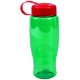 Transparent Grip Poly-Pure Sport Bottle, 27oz. - Tethered Lid