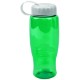 Transparent Grip Poly-Pure Sport Bottle, 27oz. - Tethered Lid