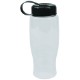 Transparent Grip Poly-Pure Sport Bottle, 27oz. - Tethered Lid