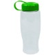 Transparent Grip Poly-Pure Sport Bottle, 27oz. - Tethered Lid