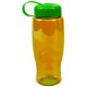 Transparent Grip Poly-Pure Sport Bottle, 27oz. - Tethered Lid