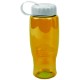 Transparent Grip Poly-Pure Sport Bottle, 27oz. - Tethered Lid