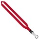 Multi-Color Polyester Lanyard with Slide Buckle Release & Split-Ring, 3/4"