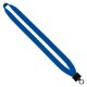 Cotton Lanyard with Plastic Clamshell & O-Ring, 3/4"