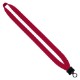 Cotton Lanyard with Plastic Clamshell & O-Ring, 3/4"