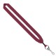 Cotton Lanyard with Metal Crimp & Metal Swivel Snap Hook, 1"