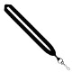 Cotton Lanyard with Metal Crimp & Metal Swivel Snap Hook, 1"