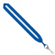 Cotton Lanyard with Metal Crimp & Metal Swivel Snap Hook, 1"