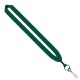 Cotton Lanyard with Metal Crimp & Metal Swivel Snap Hook, 1"