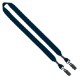 Cotton Double Bulldog Clip Lanyard, 3/4"