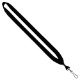 Cotton Lanyard with Metal Crimp & Swivel Snap Hook, 3/4"