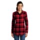 Port Authority® Plaid Cotton/Poly Flannel Ladies' Tunic
